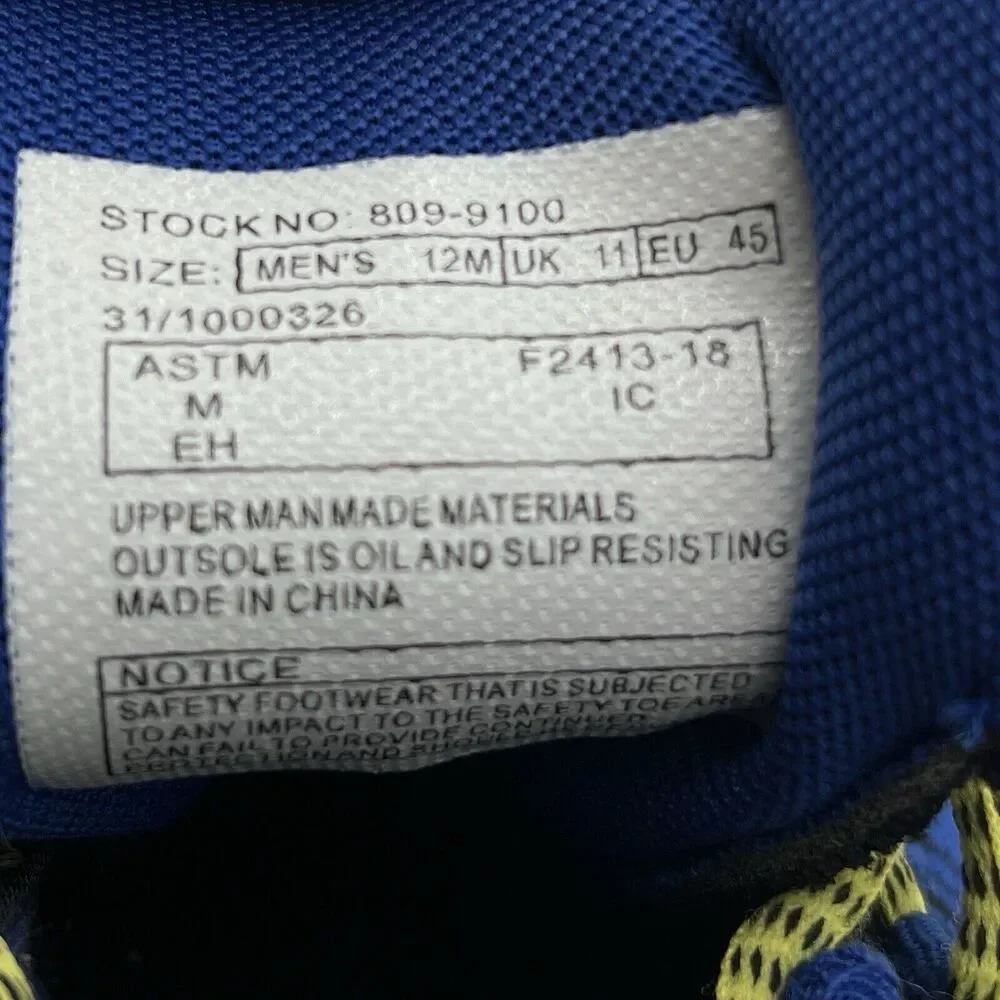 Thorogood Day One Safety Shoes Mens Size 12 AST Low Composite Safety Toe Sneaker